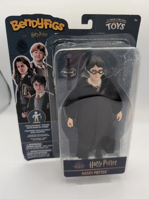 复古全新哈利波特收藏品小雕像魔法世界 7 英寸人偶支架和魔杖 — 第 1/4 张图片