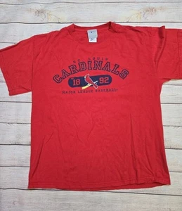 T-shirt MLB Original Merchandise St Louis Cardinals rossa - taglia adulto Large USA - Foto 1 di 7