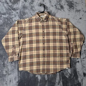 Vintage L.L. Bean Northwoods langärmliges kariertes Hemd mit Knopfleiste Größe X-Large - Bild 1 von 6