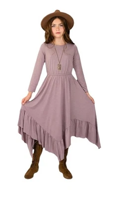 Vestido Joyfilm Mia Joy Talla 6 Zonia Maxi Polvoriento Lila Nuevo con Etiquetas Foto 1 de 4