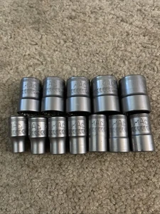 MAC TOOLS SXM12SBRPT 12 Piece 3/8" Drive Metric Spline Socket Set 8mm-19mm - Bild 1 von 16