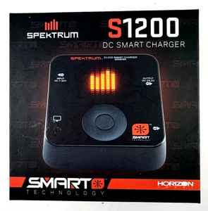 Spektrum S1200 DC Smart Charger 200W – Used Untested w/ Cable & Box - Foto 1 di 13