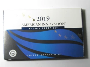 2019-S American Innovations $1 Coin 4 Coin Proof Set OGP/COA - #11312-9 - Bild 1 von 4