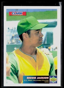 Reggie Jackson 1993 Upper Deck Clark Bar Reggie Jackson #C2 Oakland Athletics - Picture 1 of 2