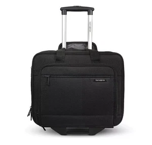 SAMSONITE CLASSIC 2.0 WHEELED BUSINESS CASE LAPTOP POCKET BLACK 15.6 - Zdjęcie 1 z 12