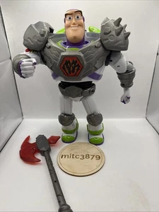 Toy Story BATTLESAURS That Time Forgot Buzz Lightyear Figure WITH AXE With Sound - Picture 1 of 24