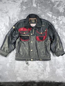 Descente Jacket Mens Large Ski Hood Suisse Iridescent Skiing Winter Vintage VTG - Picture 1 of 14