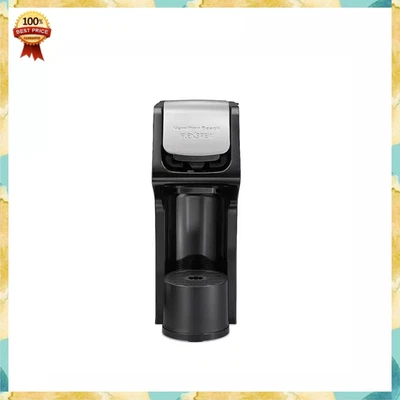 Cafetera Hamilton Beach FlexBrew de una sola porción negra compacta eficiente Foto 1 de 4
