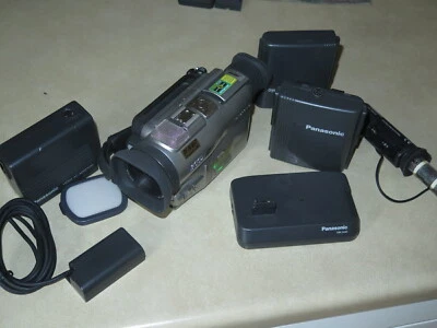 Panasonic NV-DX110B MiniDV Digital Camcorder, Digital Video Camera, 3 CCD Sensor - Image 1 of 4