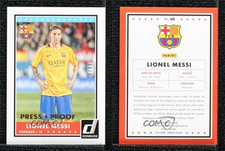 2015 Panini Donruss Press Proof Gold /99 Lionel Messi (Base) #68.1