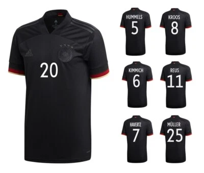 Trikot Adidas DFB 2020 2021 EM Away I Auswärts EURO Deutschland + Spielernummer
