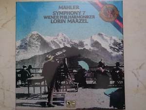 MAHLER Symphony 7 WIENER PHIL./MAAZEL *1985 2LP BOX-SET*MINT*SEALED*CBS MASTER* - Picture 1 of 3