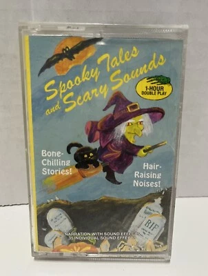 Spooky Tales And Scary Sounds (Cassette Tape, 1993) Halloween Effects - Image 1 of 4