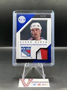 13/14 Panini Totally Certified - BRENDAN SHANAHAN CLEAR CLOTH RELIC /25 #CL-BS - Picture 1 of 3