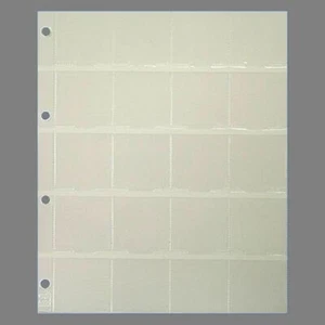 5 Pack Lighthouse Binder Pages for Coins in 2x2 Holders 20 Coins Per Page - Picture 1 of 1