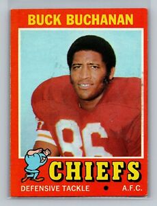 1971 Topps Buck Buchanan #13 - Kansas City Chiefs