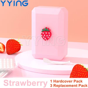 Precut Dental Orthodontic Wax for Braces Cartoon Braces Wax Strawberry Flavored - Picture 1 of 10