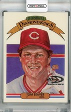 2001 Donruss Diamond Kings Cincinnati Reds Tom Seaver Base Reprints 0667/1982