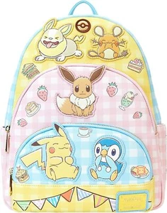 Mochila Triple Bolsillo Loungefly Pokémon Café **NUEVA** - Imagen 1 de 5