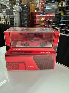 LEXUS LFA RED HOOD OPENS 1/64 DIECAST CAR MODEL BY MODEL 1 FOCAL HORIZON FH - Picture 1 of 14