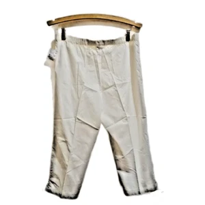 Motherhood Maternity White Capri Pants Summer Spring Size Small - Picture 1 of 3