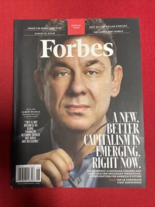 Forbes June July 2020 Albert Bourla - A New, Better Capitalism is Emerging Right - Imagen 1 de 2