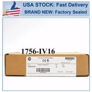 New Factory Sealed AB 1756-IV16 SER A ControlLogix 16 Pt Digital Input Module - Picture 1 of 4
