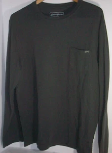 Eddie Bauer Grey Waffle Weave Pullover Sweater: Large: EXC: NR - Picture 1 of 4
