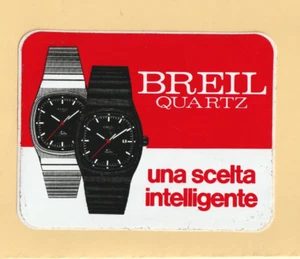 Q4 - Vintage Aufkleber Sticker Uhren Breil Quartz - Bild 1 von 1