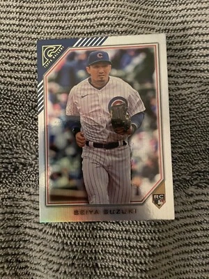 2022 Topps Gallery Rainbow Foil Seiya Suzuki RC #137 Chicago Cubs - Image 1 of 2