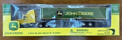 Gearbox John Deere Kenworth Conv. w/Sleeper & 53 Ft. Dry Van (#D4H 198190-01) - Image 1 of 4