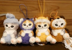 Mofusand Set de 4 Nyanpantsu Animal Disfraz Muñeca de Peluche Mascota 10cm 2023 - Imagen 1 de 9