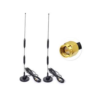 2x SMA Omni Directional 4G LTE External Magnetic Antenna Teltonika RUT950 RUT955 - Picture 1 of 8