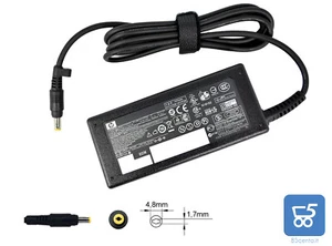 Alimentatore originale HP 18.5V 3.5A 65W PA 1650-02C connettore 4,8 x 1,7 mm - Foto 1 di 1
