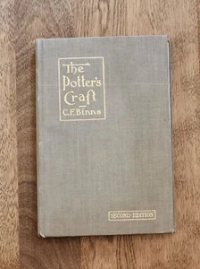 The Potter's Craft 1922 Charles F. Binns Illustrated 2nd Edition Hardcover - Picture 1 of 8