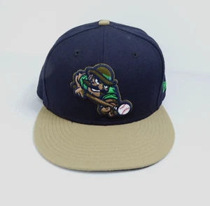 Limited Edition ROCHESTER HUSTLERS Red Wings New Era MILB Fitted Hat 7 3/4 - Picture 1 of 6