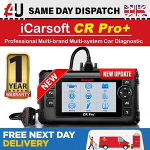 ICARSOFT CR PRO PLUS + 2025 FULL SYSTEM ALL MAKES DIAGNOSTIC SCANNER TOOL - UK - Picture 1 of 18