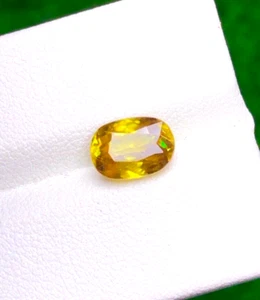 2.35CT UNIQUE HI END RAREST 100% NATURAL CHROME SPHENE LOOSE GEMSTONE - Picture 1 of 3