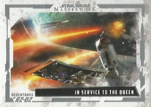 Star Wars Masterwork 2017 - AR-1 Adventures of R2-D2 Chase Card - Picture 1 of 1