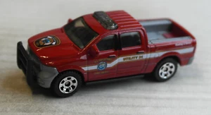 Matchbox 2015 Dodge RAM 1500 pickup rosso El Segundo vigili del fuoco vigili del fuoco 15 - Foto 1 di 4