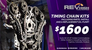 FITTING SERVICE Timing Chain Kit Set ACDELCO Holden Crewman VZ 3.6l V6 Gasket - Foto 1 di 4