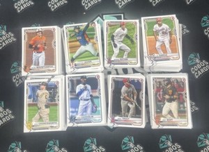 2021 Bowman Baseball Base With Rookies You Pick Complete Your Set Card #1-100 