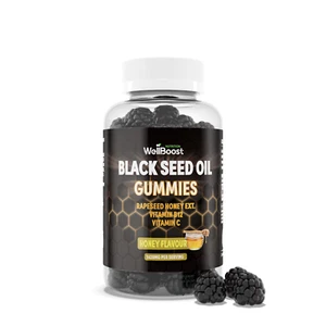 Black Seed Oil Gummies - Vitamins, and Rapeseed Honey Extract for Adults- Vegans - Picture 1 of 6