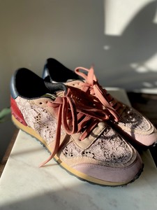 pink camo valentino trainers