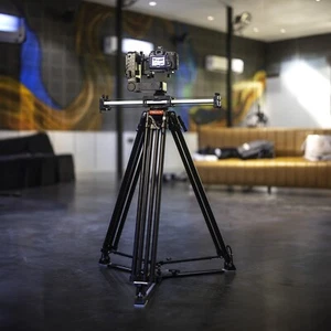 Proaim 100mm Camera Tripod Stand with Aluminum Spreader | Payload - 120kg/265lb - Photo 1/9