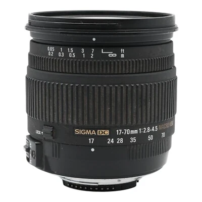 Lens Zoom Sigma DC Macro HSM 17-70mm 2.8-4.5 - Nikon Digital - Image 1 of 4