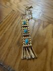 Collier or et turquoise Joan Rivers.   Lot 56