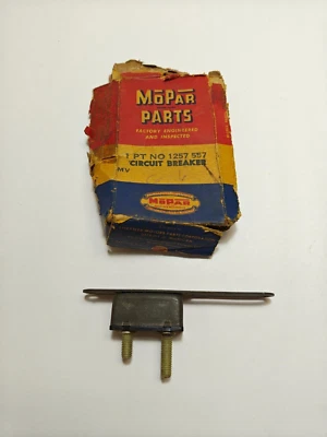 1949-1950 DeSoto Chrysler Dodge Wiper Switch Circuit Breaker 1257557 NOS - Image 1 of 4