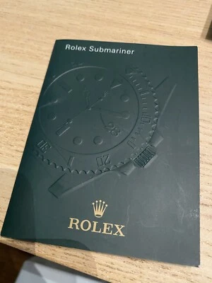 Rolex Libretto Istruzioni Booklet Submariner 2008 Italiano Originale Raro! - Immagine 1 di 4