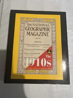 National Geographic Magazine The 1910's  3 CD - Image 1 of 3